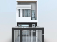 File kiến trúc nhà phố 2 tầng 5x14m