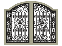 File mẫu cnc cổng 2 cánh hiện đại