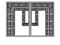File mẫu cnc cổng 2 cánh hoa văn độc đáo