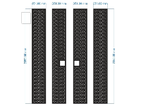 File mẫu cnc cổng 4 cánh bông tuyết đơn giản