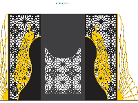File mẫu cnc cổng cưới file cad