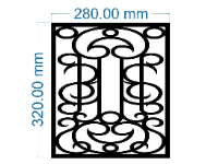 File mẫu cnc hàng rào