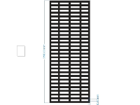File mẫu cnc vách cổng đơn giản dxf