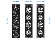 vách cổng cnc,file cnc vách cổng,mẫu cnc vách cổng