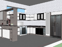 File sketchup nội thất,sketchup nội thất phòng bếp,sketchup nội thất bếp,phòng bếp sketchup