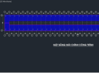 File mềm CAD bản vẽ thiết kế kiến trúc & kết cấu xưởng mạ kẽm 192mx20m,có bóc tách khối lượng chi tiết