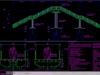 File mềm Full hồ sơ Cầu vượt bộ hành bằng thép tại KCN Bắc Thăng Long -Nội Bài