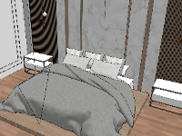File model sketchup phòng ngủ