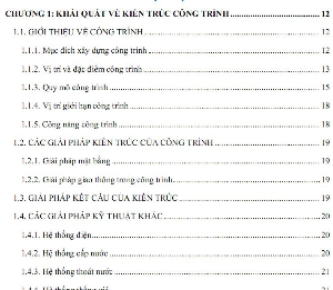 File pdf Bản vẽ thiết kế chung cư Lucky Tower Quận 1 TPHCM