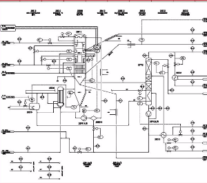 File pdf Bản vẽ thiết kế và thi công Nhà máy sản xuất xơ sợi polyester Đình Vũ