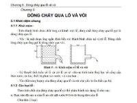 File pdf tài liệu Dòng chảy qua lỗ và vòi