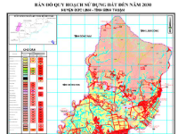 File quy hoạch sử dụng đất huyện huyện Đức Linh, Bình Thuận