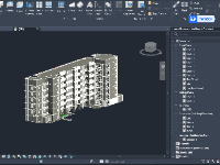 File revit 2016 trường đại học 7 tầng 16.5x65m(kiến trúc +mặt bằng)