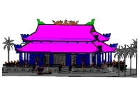 File revit chùa mới nhất
