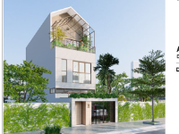 File revit mẫu nhà phố 3 tầng 5x15m (đầy đủ kiến trúc, kết cấu, nội thất)