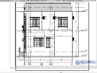 File Revit Nhà phố 2 tầng kích thước 8.5x15m