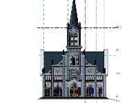 File Revit Nhà Thờ Thiên Chúa Giáo