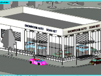 File Revit Showroom Oto