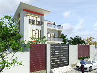 biệt thự nhà phố,biet thu sketchup hien dai,biệt thự vẽ bằng  sketchup,mẫu biệt thự sketchup,model biet thu sketchup