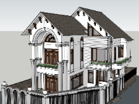 file sketchup biệt thự 3 tầng,model su biệt thự 3 tầng,file su biệt thự 3 tầng,biệt thự 3 tầng file su