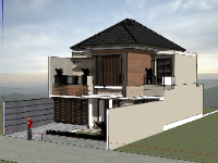 biệt thự 2 tầng,biệt thự file sketchup,sketchup biệt thự 2 tầng,model sketchup biệt thự 2 tầng,file sketchup biệt thự 2 tầng