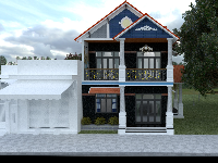 Sketchup biệt thự 2 tầng,File su biệt thự 2 tầng,mẫu biệt thự sketchup,thiết kế biệt thự 2 tầng sketchup,mẫu biệt thự 2 tầng sketchup