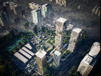 File sketchup khu phố quy hoạch(nhà phố quy hoạch+ khu đất quy hoạch)