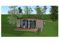 nhà cấp 4 sketchup,sketchup nhà cấp 4,File sketchup nhà cấp 4,bản vẽ nhà cấp 4