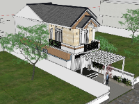 nhà phố 2 tầng model su,nhà phố 2 tầng file sketchup,sketchup nhà phố 2 tầng,file sketchup nhà phố 2 tầng,model sketchup nhà phố 2 tầng