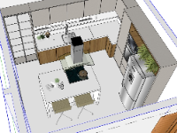 sketchup nội thất,File sketchup nội thất,sketchup nội thất bếp,File sketchup nội thất nhà bếp,sketchup nội thất nhà bếp