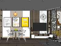 File sketchup chung cư,sketchup nội thất,File sketchup nội thất chung cư,File sketchup nội thất,chung cư