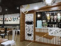 trà sữa sketchup,SU cà phê,Sketchup coffee,quán coffee,thiết kế nội thất coffee