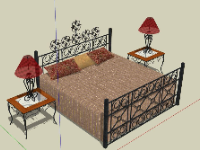 nội thất phòng ngủ,3d sketchup phòng ngủ,3d phòng ngủ