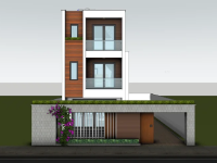 File su biệt thự 3 tầng kt 12x21.6m