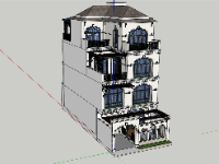 File su biệt thự 4 tầng 8.25x14m