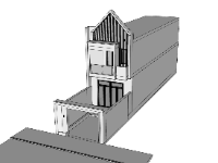 File su nhà phố 2 tầng 4.6x23m