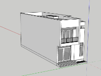 File su nhà phố 2 tầng 6x16.6m