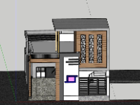 File su Nhà phố 2 tầng 7.6x10m