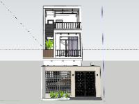 File su nhà phố 3 tầng 4.5x16.5m