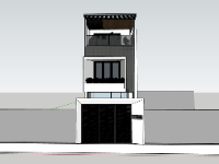 File su nhà phố 3 tầng 4.5x21.5m