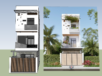 File su nhà phố 3 tầng 5x20m