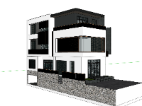 File su nhà phố 3 tầng 7.5x15m