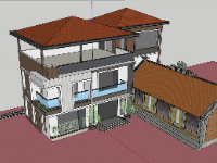 nhà phố 3 tầng,su nhà phố,sketchup nhà phố,su nhà phố 3 tầng,sketchup nhà phố 3 tầng