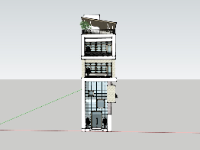 File su nhà phố 4 tầng 5x19m