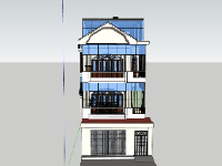 File su nhà phố 4 tầng 8.4x20m