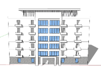 su tòa nhà,sketchup tòa nhà,su tòa nhà 6 tầng