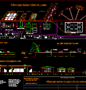 File thiết kế autocad bản vẽ quy hoạch cảng