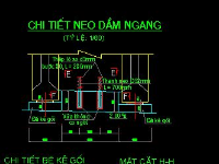 File thiết kế Bản vẽ cấu tạo và bố trí cốt thép mố cầu