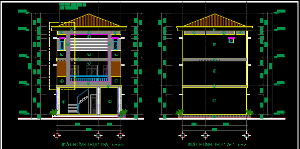 File thiết kế Bản vẽ nhà văn hoá phường Hưng Lợi