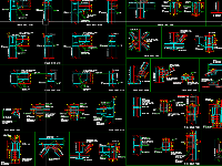 File thiết kế Các chi tiết liên kết của kết cấu thép